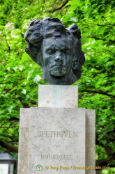 Bust of Beethoven byBourdelle